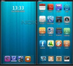   : iPhone Aqua