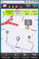   : Waze [Android OS] -  GPS- +   