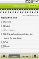   : Mobisle Notes -    