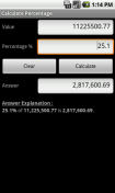   : Percent Calculator+