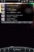   : Android Agenda Widget 