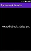   : Audiobook Reader v.1.00(0)