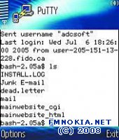 PuTTY v.1.5 beta1