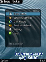 Touchticker