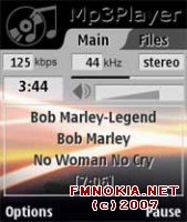 Mp3Player v3.54b S60v3 Symbian OS9.1