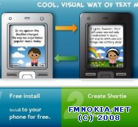 Comeks Shorts *beta* send visual SMS messages