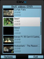   : DivX Mobile Player