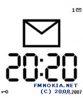 Large Time Screensaver