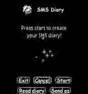 SMS diary