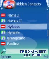 �������� � �����: Hidden Contacts