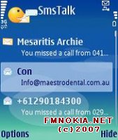 MobiCrac SmsTalk v1.10 S60v3 OS 9.1