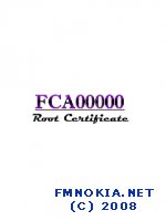 FCA00000 Root Certificate