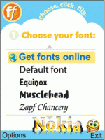 �������� � �����: FlipFont