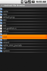   : Android File Browser