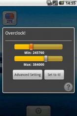   : OverclockWidget -     