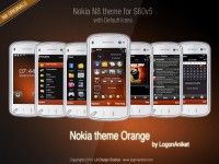 Nokia theme Orange by LA