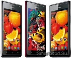 Huawei Ascend P1 S � ����� Android-�������� � �������� 6,68 ��